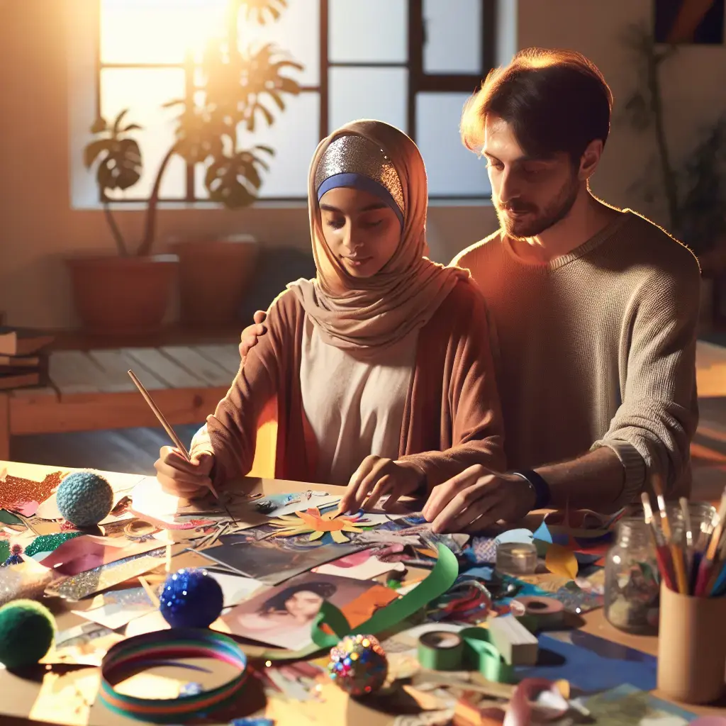 The Benefits of Using Collage in Art Therapy Sessions